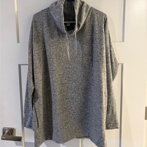 Cozy Gray Hooded Sweater